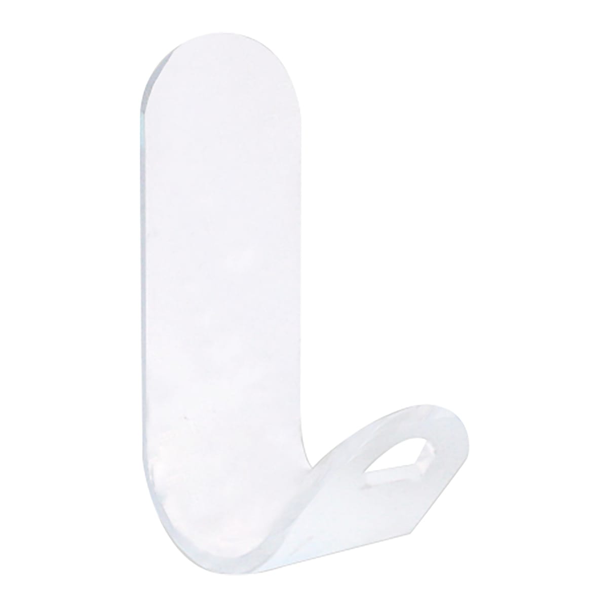 Bricocenter MATT WHITE ALUMINIUM COAT HOOK, L3XH8XP4 CM