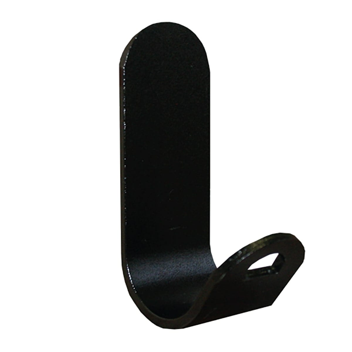 Bricocenter MATT BLACK ALUMINIUM COAT HOOK, L3XH8XP4 CM