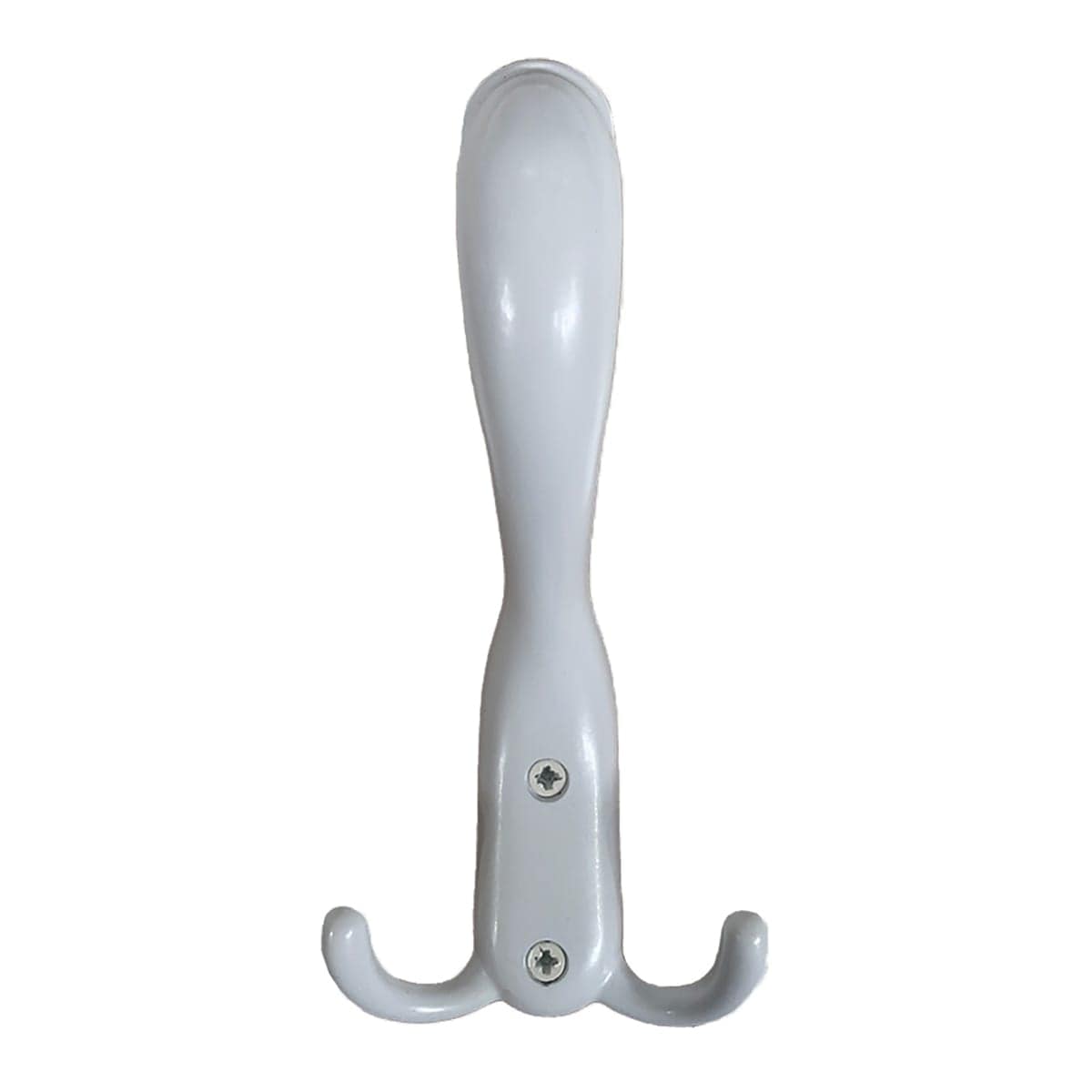 Bricocenter MATT WHITE ZAMAK COAT HOOK, H17XL7,5 CM