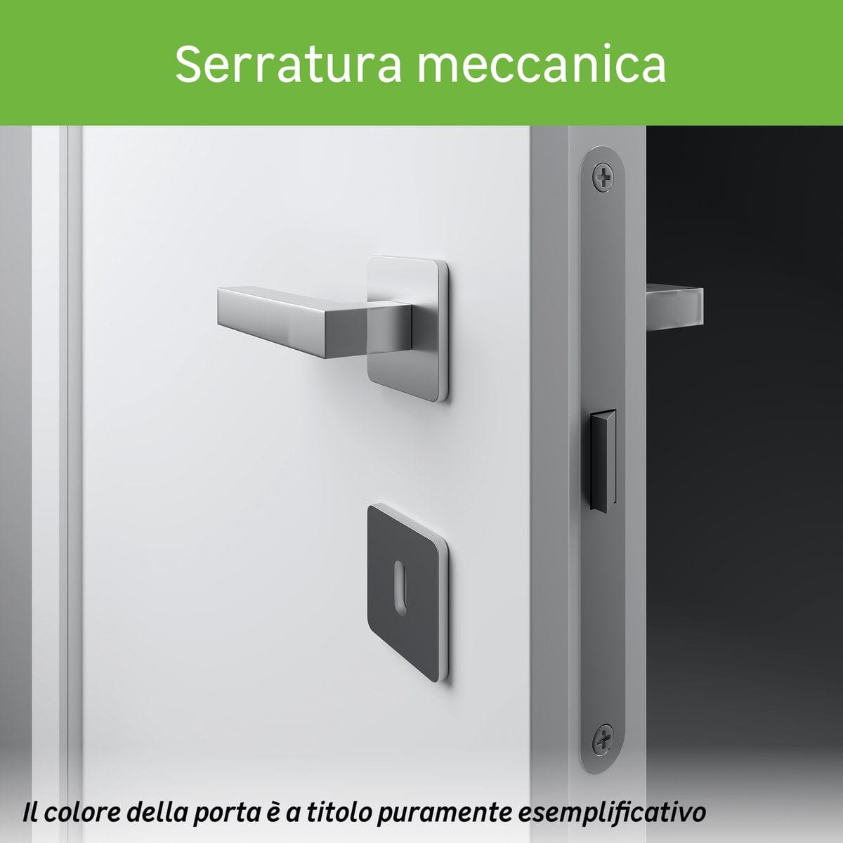 Bricocenter WHITE RIBERA DOOR 80X210 LEFT