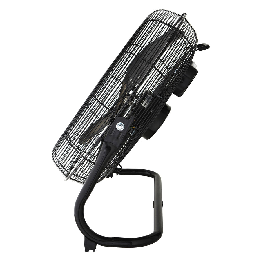 HIGH SPEED 45CM 120W BLACK EQUATION FLOOR FAN