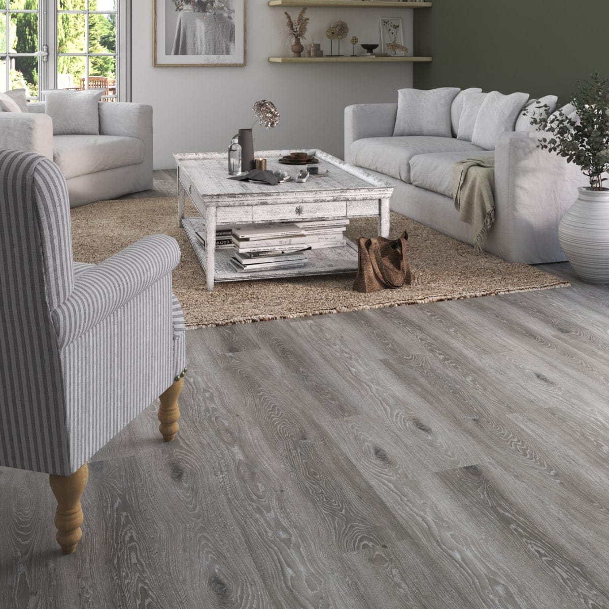 Bricocenter SPC CLICK LIERVIK FLOORING 5 MM 0.4 1.76 M2 STRONG