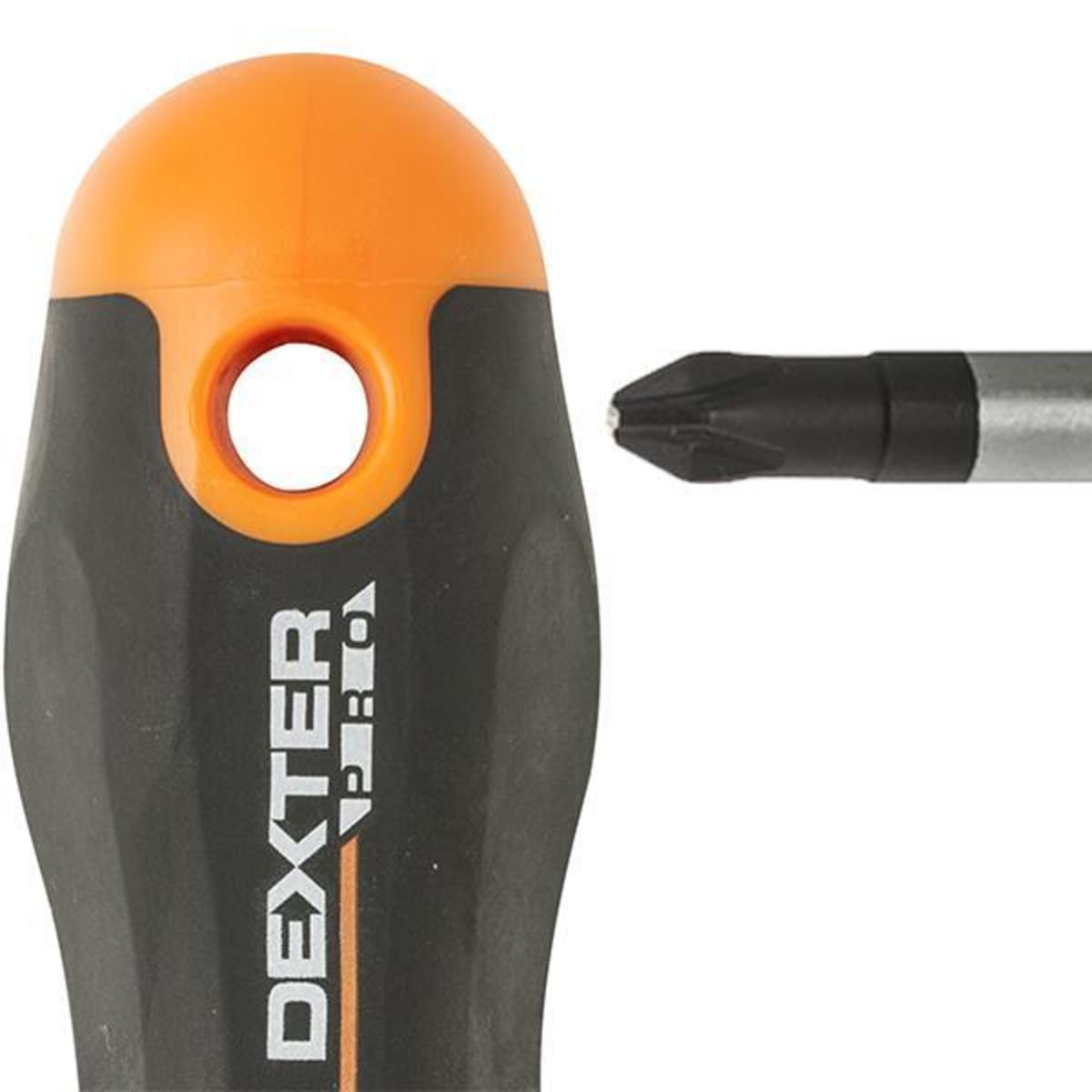 DEXTER PRO TORX SCREWDRIVER, T20X97MM IMPRINT, MOLYBDENUM VANADIUM
