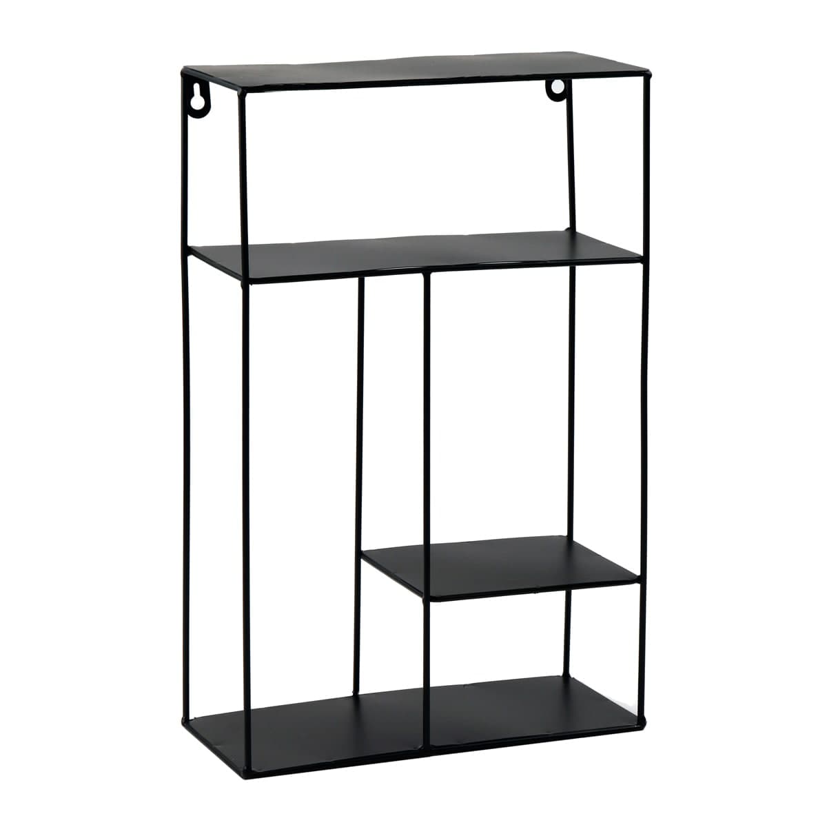 Bricocenter METAL RECTANGULAR WALL RACK 25X10X40CM