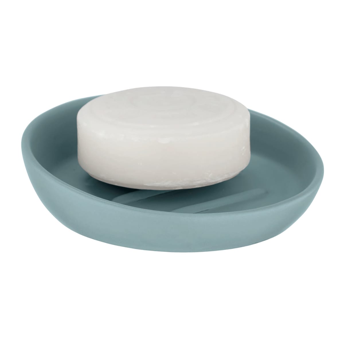 Bricocenter SOAP DISH SERIES BADI CERAMIC GREY BLUE