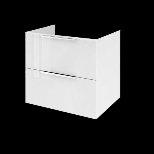 ESSENTIAL BASE UNIT 2 DRAWERS L 60CM H 53CM WHITE