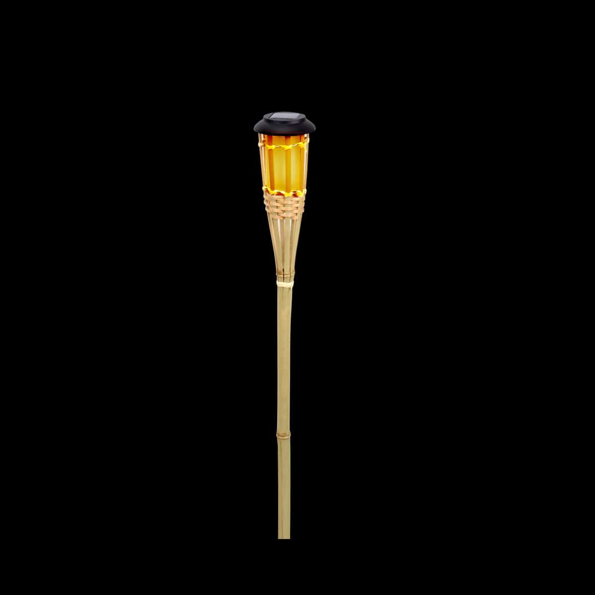 Bricocenter SOLAR BAMBOO STREET LAMP 81CM IP44