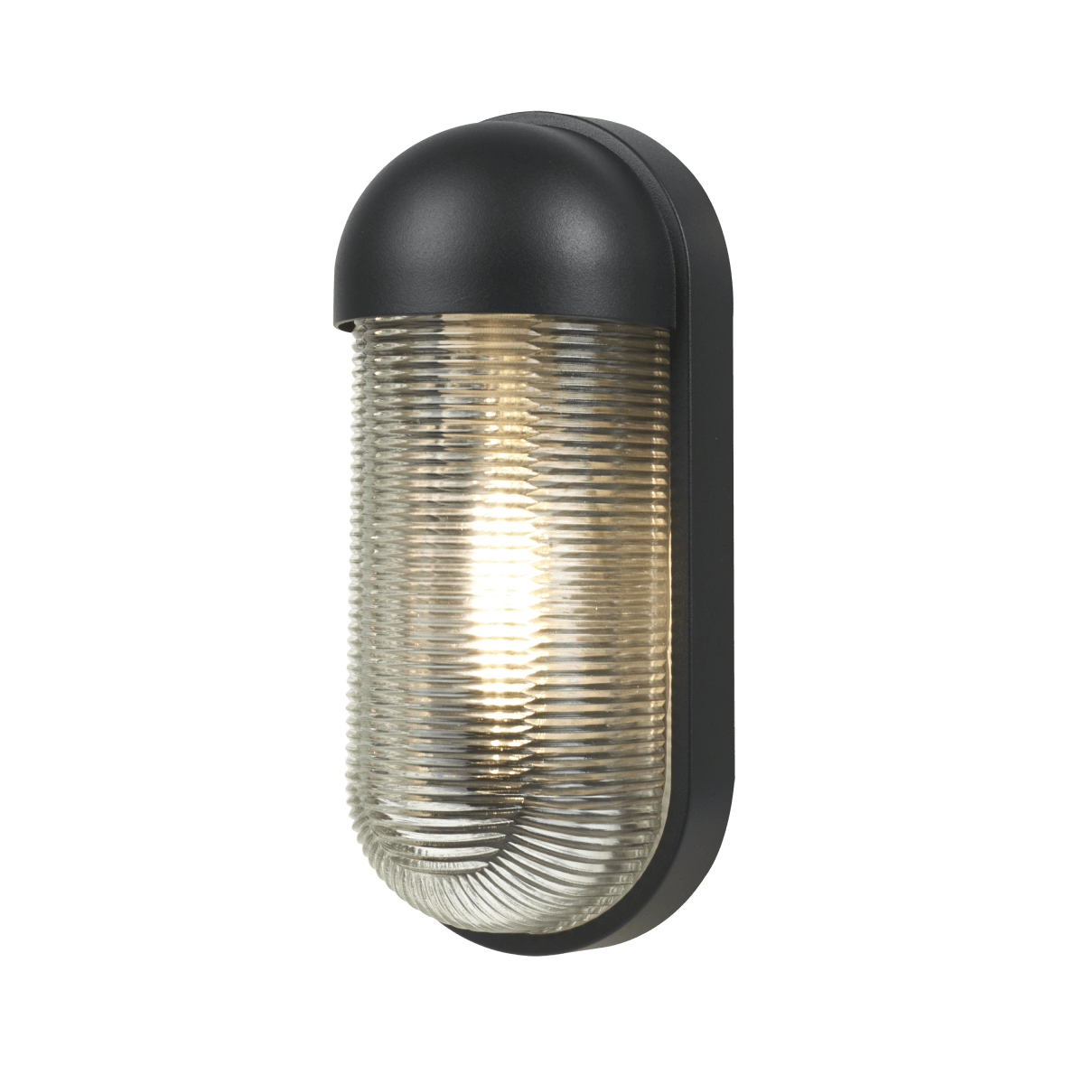 BLACK PLASTIC USHI WALL SCONCE 26X9.5X11.2CM E27=25W IP54