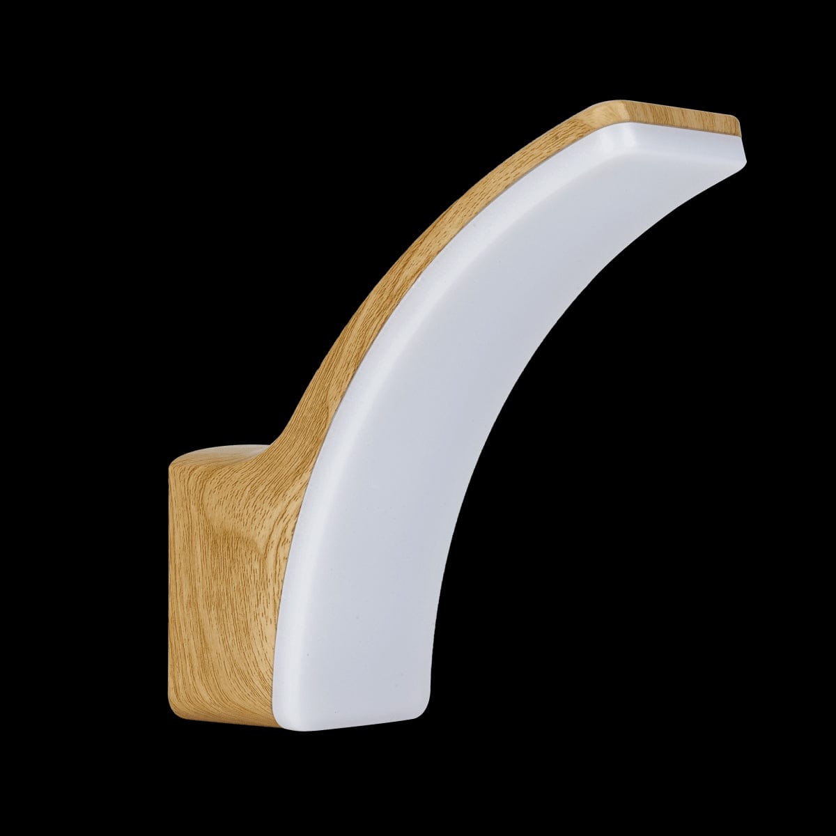 Bricocenter APPLIQUE LAKKO ALLUMINIO E LEGNO NATURALE LED 11W LUCE NATURALE IP44