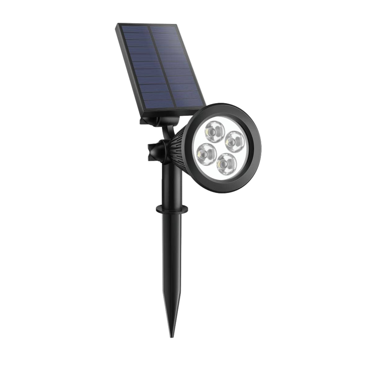 Bricocenter SOLAR PICHETTO RIZ PLASTIC BLACK H39CM LED NATURAL LIGHT