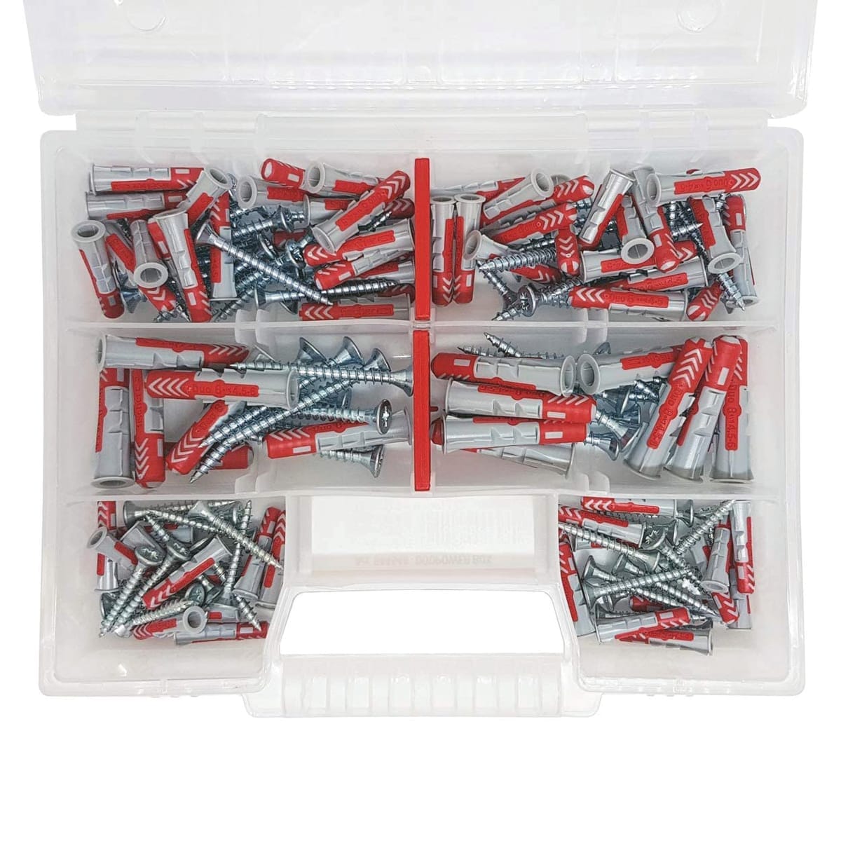 Bricocenter FISCHER DUOPOWER PLUG KIT W/V D.6, 8,10, 80PCS.