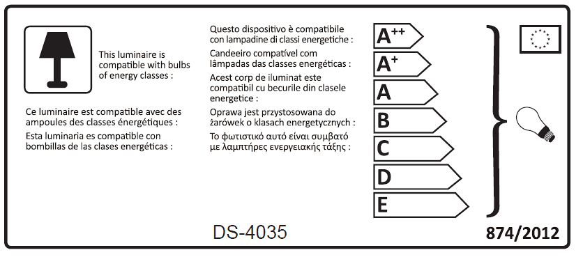 Torcia 60w lampadina esclusa con cavo 5 mt h05vv-f 2x0.75 mm