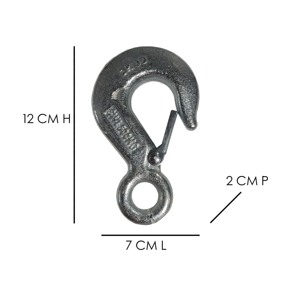 Bricocenter EYE HOOK W/SECUR RETAINER PTA 500KG