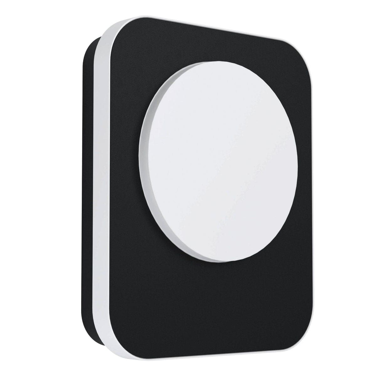 Bricocenter WALL LIGHT MADRIZ ALUMINIUM BLACK 23X19X5CM LED 3.6W NATURAL LIGHT IP44