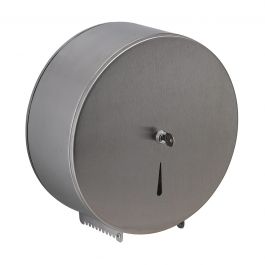 ROUND TOILET PAPER DISPENSER D.27,5 FROSTED