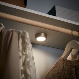 POINT LIGHT LAKAO PLASTIC NIKEL D7 CM LED 210LM NATURAL LIGHT WITH USB