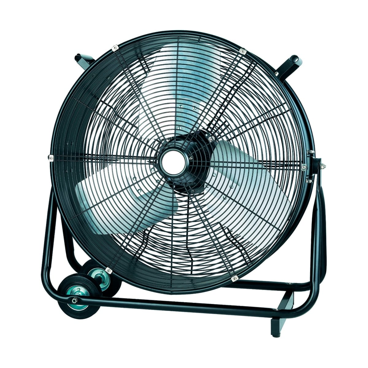 Bricocenter VENTILATORE DA TERRA ALTA VELOCITA 60CM 330W NERO CON RUOTE EQUATION