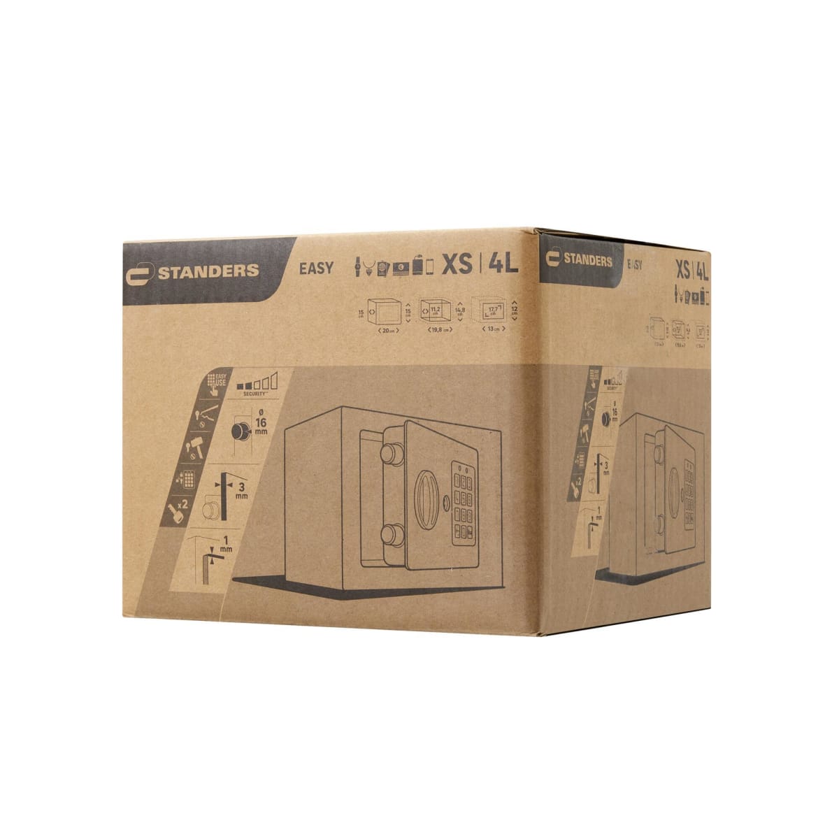 Bricocenter ELECTRONIC SAFE H14.8XW19.8