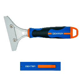 DEXTER MULTI-SURFACE SCRAPER, BLADE 100 MM