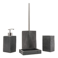 SYL SLATE-EFFECT TOOTHBRUSH HOLDER