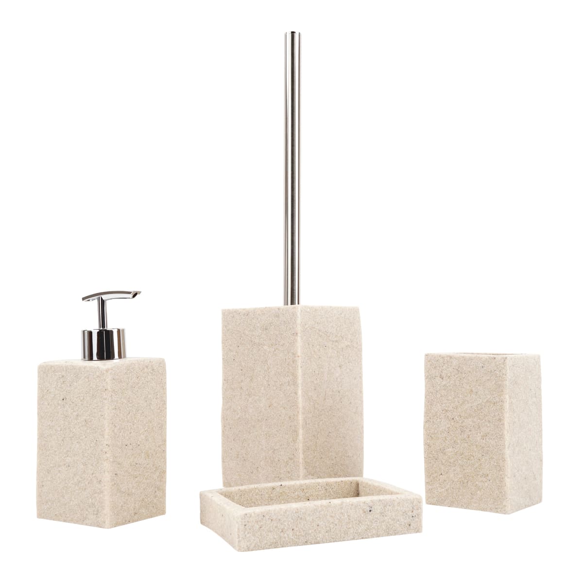 SYL TOILET BRUSH HOLDER SAND EFFECT