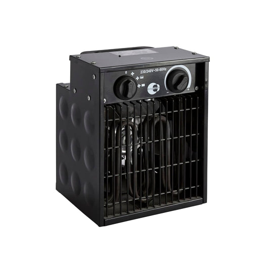 Bricocenter ELECTRIC STOVE WELL 2 X WORKSHOP AND / OR LABORATPORIO 2 POWER 1/2 KW IP 24 COLOR BLACK