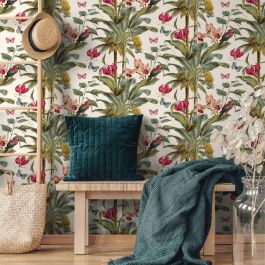 WALLPAPER ORCHIDERA EXOTICA RED 53CMX10.5M