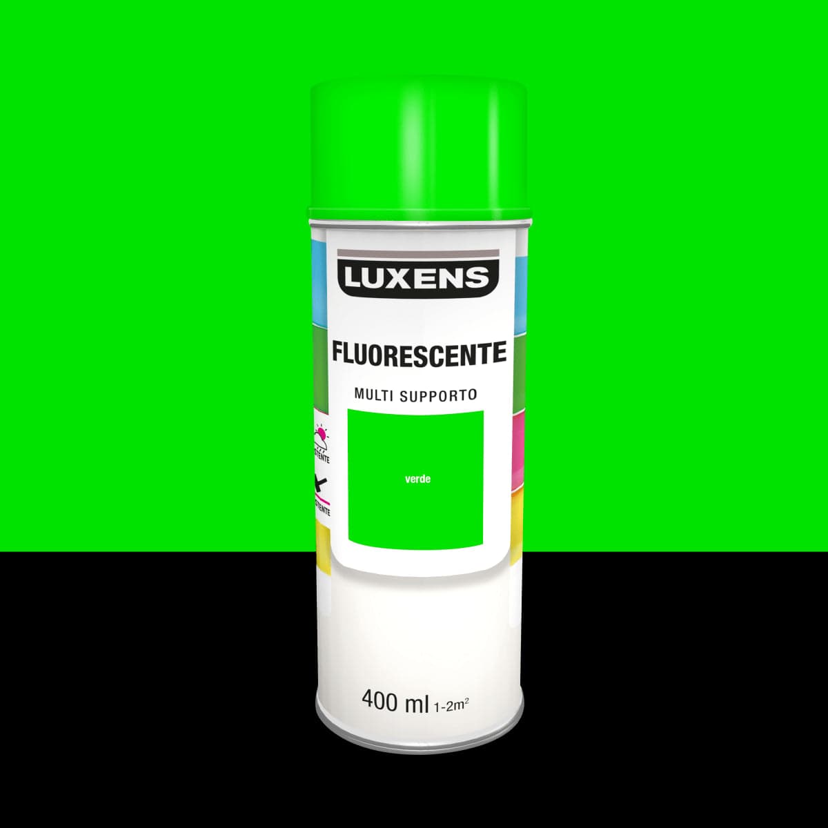 Bricocenter SPRAY FLUO VERDE 400 ML LUXENS