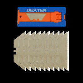 SET 1O TRAPEZE BLADES FOR DEXTE CUTTER