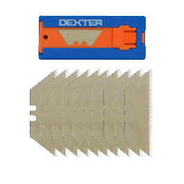 SET 1O TRAPEZE BLADES FOR DEXTE CUTTER