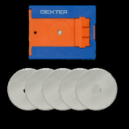 5 REPLACEMENT BLADES FOR ROTARY CUTTER D