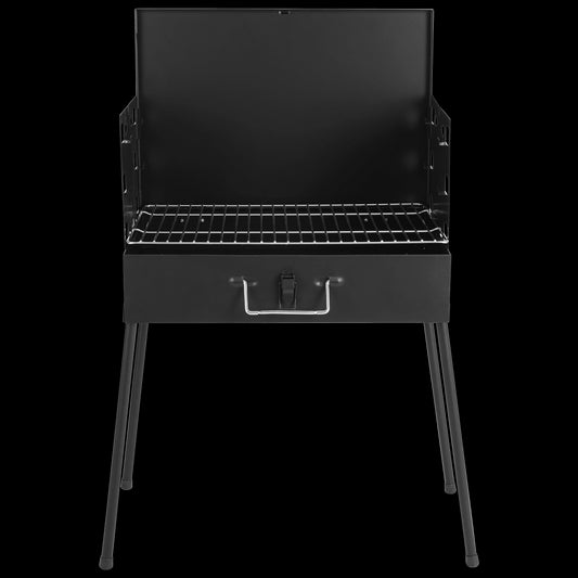 CAMPING BBQ WITH FOLDING LEGS GRILL 45X28