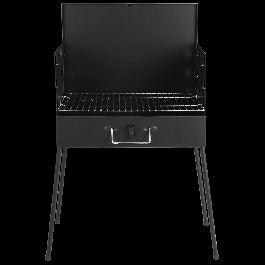 CAMPING BBQ WITH FOLDING LEGS GRILL 45X28