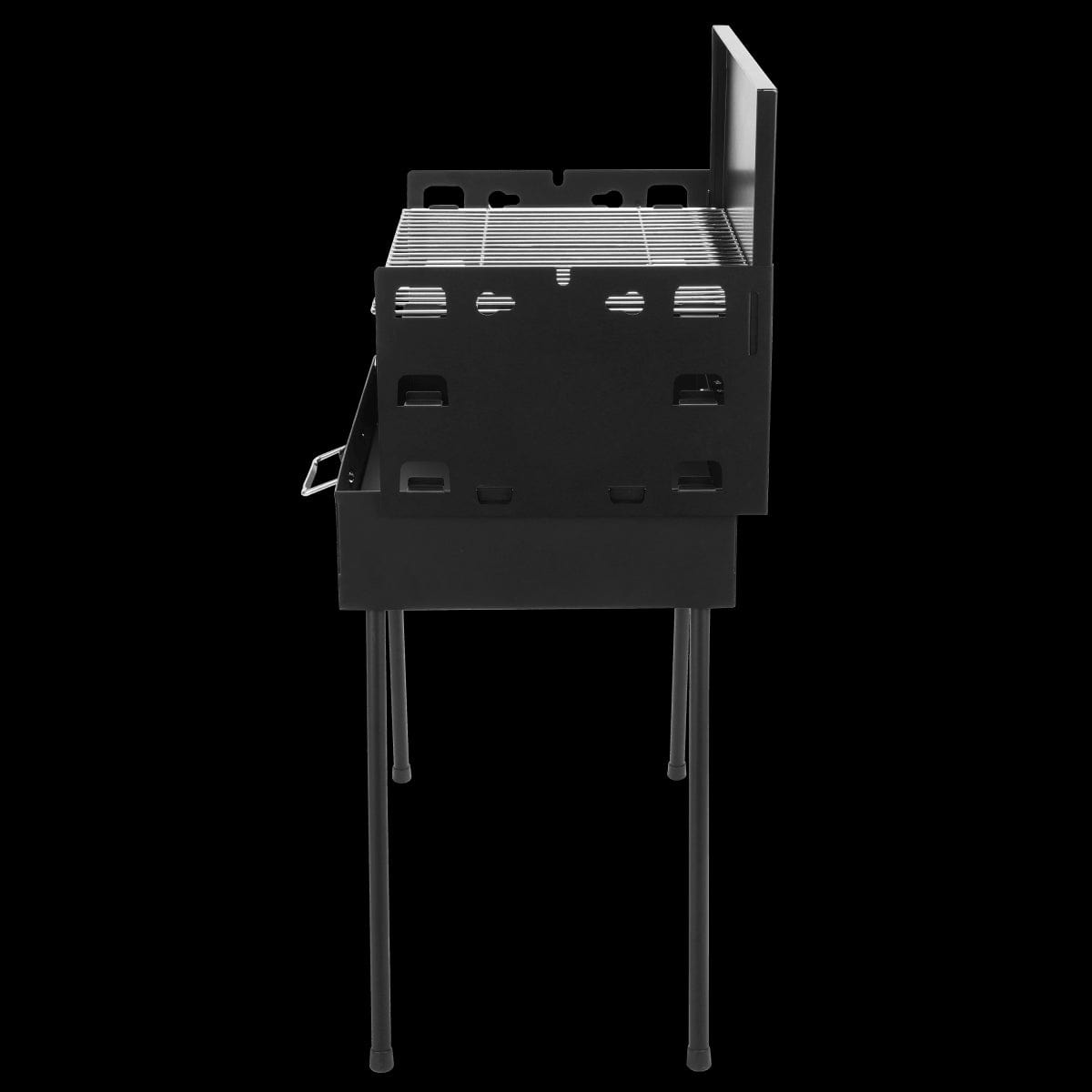 CAMPING BBQ WITH FOLDING LEGS GRILL 45X28