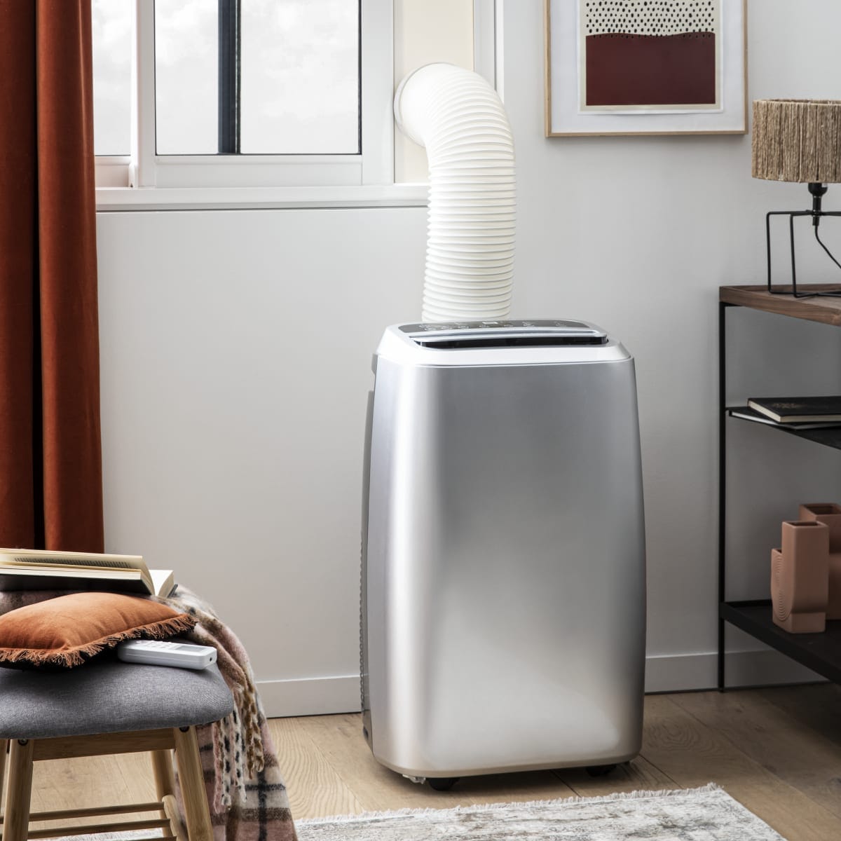 Bricocenter PORTABLE AIR CONDITIONER WITH HEAT PUMP 14000 BTU EQUATION