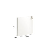 KUB SPACEO DOOR L32.2xP1.6xH32.2CM IN WOOD WHITE