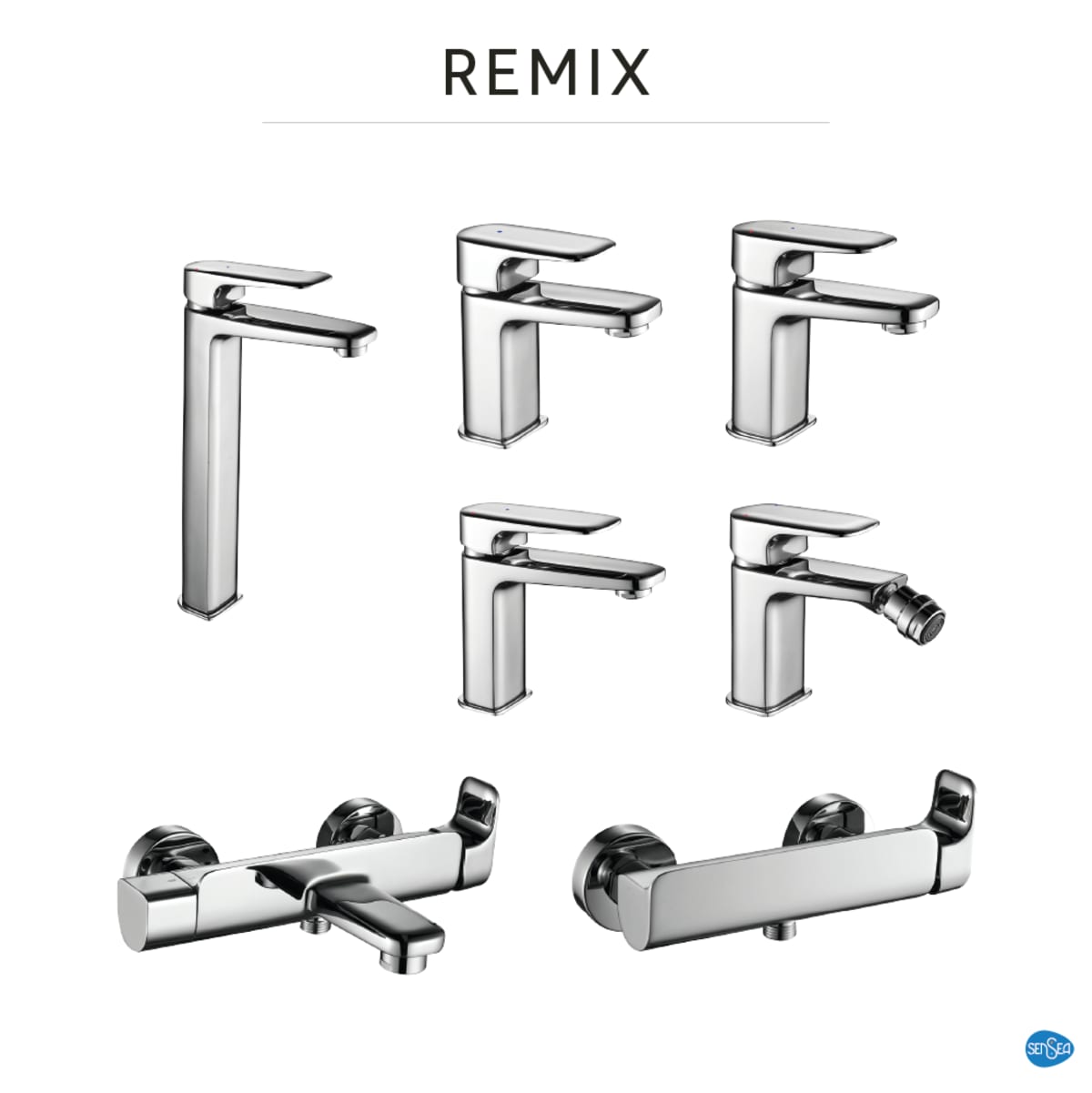 REMIX BASIN MIXER CHROME 2022