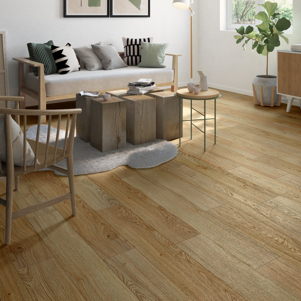 ABERDEEN LAMINATE 8/32 1.99SQM STRONG NATURAL