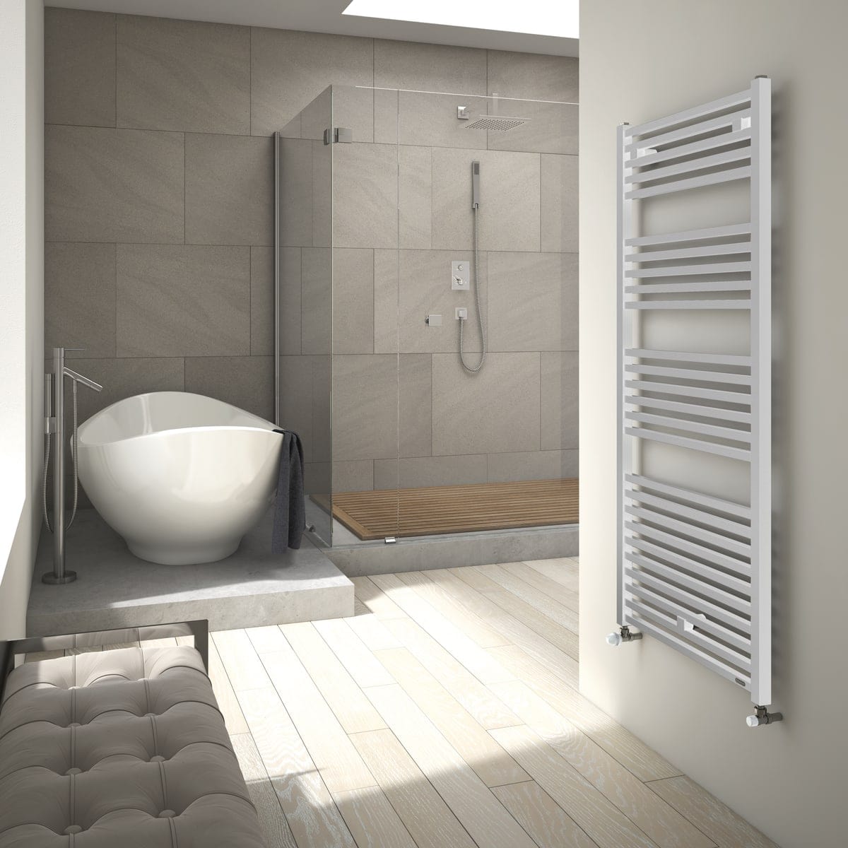 Bricocenter RADIATOR DL AMELIE WHITE H1198 INT.450 DE LONGHI