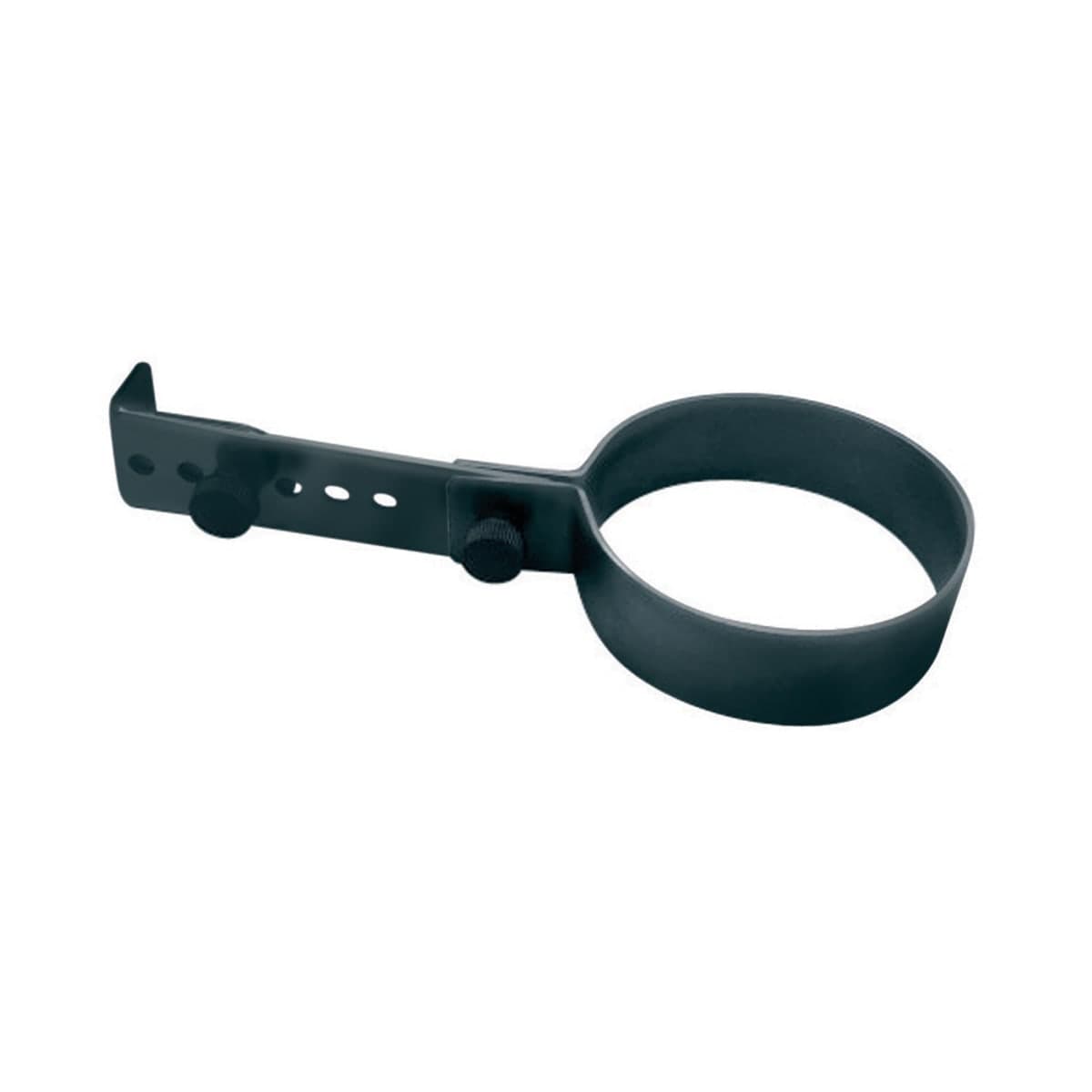 Bricocenter ADJUSTABLE STEEL PELLET COLLAR 1.2 MM DIA80 MM BLACK