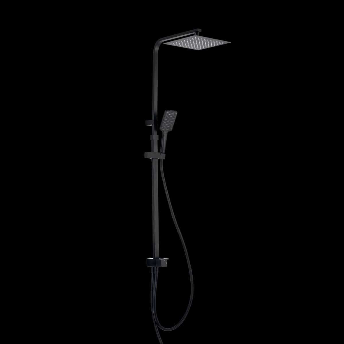 Bricocenter KIT DOCCIA STUDIO NERO CON DEVIATORE SENSEA