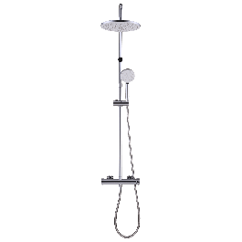 ESSENTIAL SHOWER KIT WITH THERMOSTAT CHROME