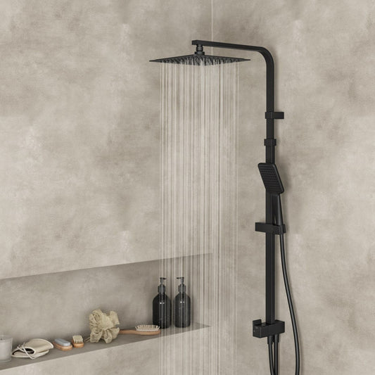 Bricocenter KIT DOCCIA STUDIO NERO CON DEVIATORE SENSEA