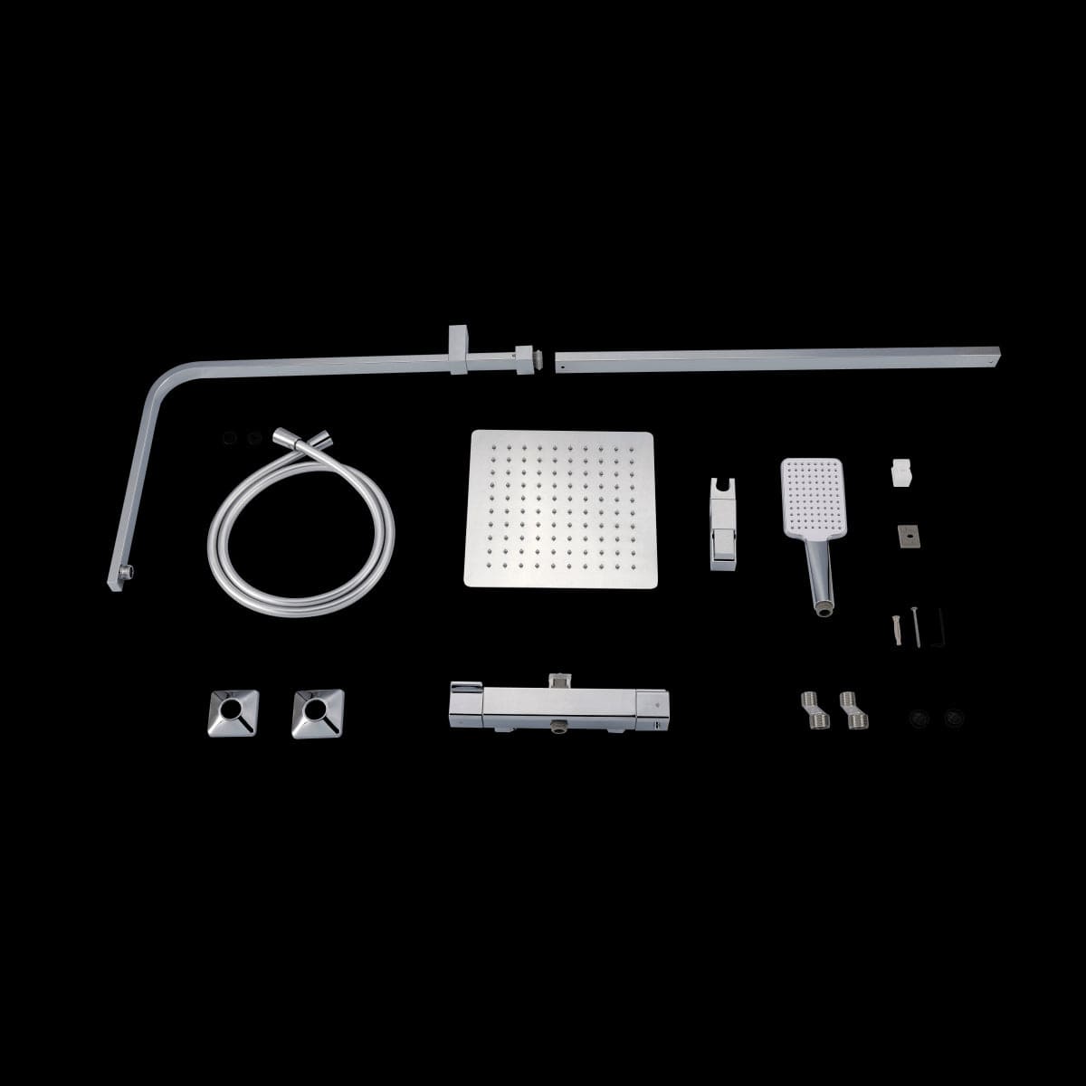 Bricocenter KIT DOCCIA STUDIO CROMO CON TERMOSTATICO SENSEA