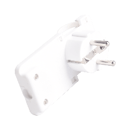 ULTRA-FLAT SCHUKO PLUG WHITE