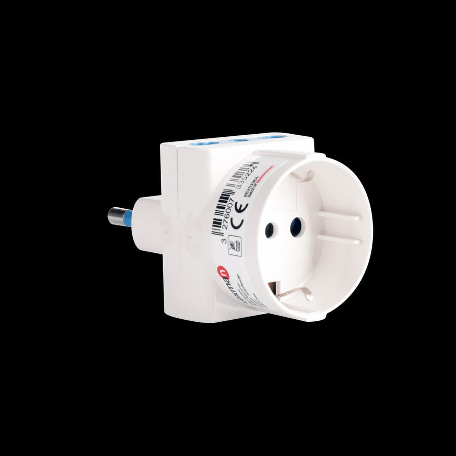 Bricocenter ADAPTER PLUG 16A 3 PLACES 2 BIP SOCKETS
