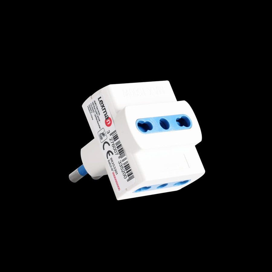 Bricocenter ADAPTER PLUG 16A 3 SOCKETS BEEP