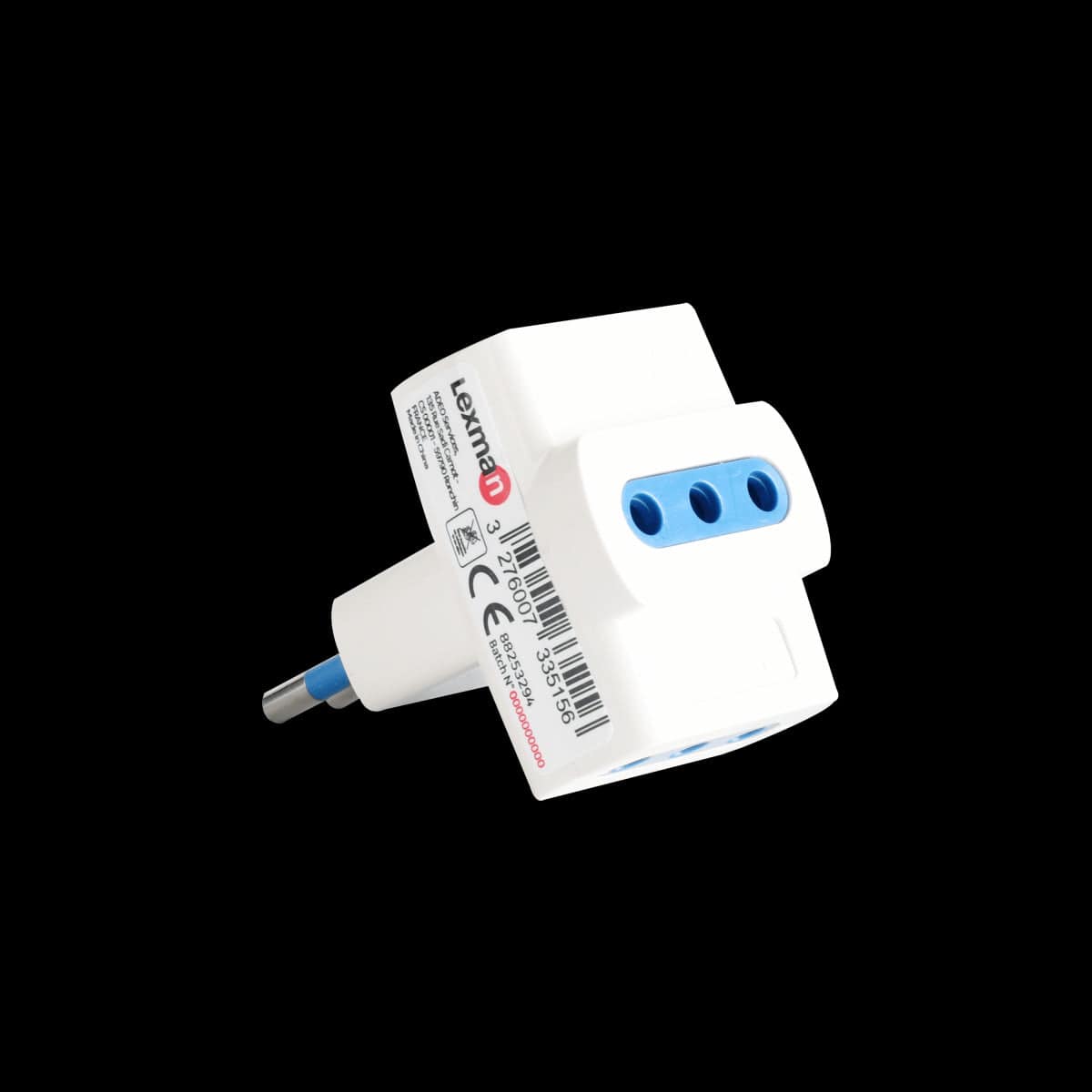 Bricocenter ADAPTER PLUG 10A 3 PLACES 3 SOCKETS 10A