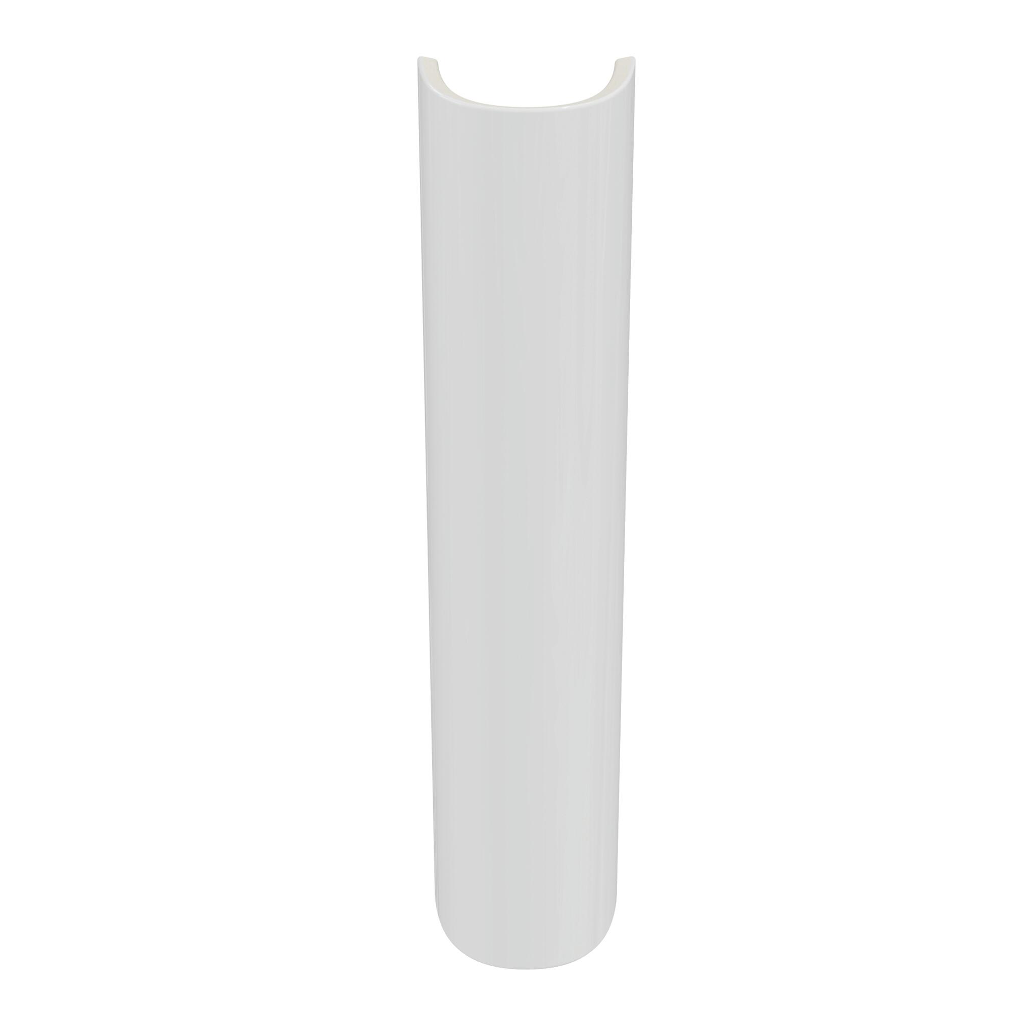 Alpha basin pedestal, white