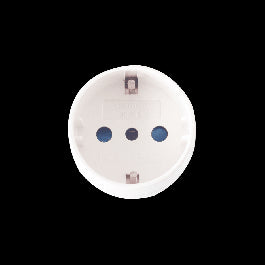 ADAPTER PLUG 16A SCHUKO SOCKET WHITE